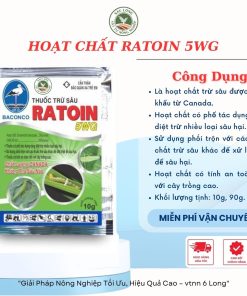 thuốc sâu RATOIN 5WG | Sâu cuốn lá, sâu thân lúa