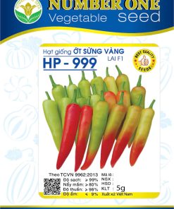 Giống ỚT Sừng vàng HP 999 NUMBERONE siêu năng suất