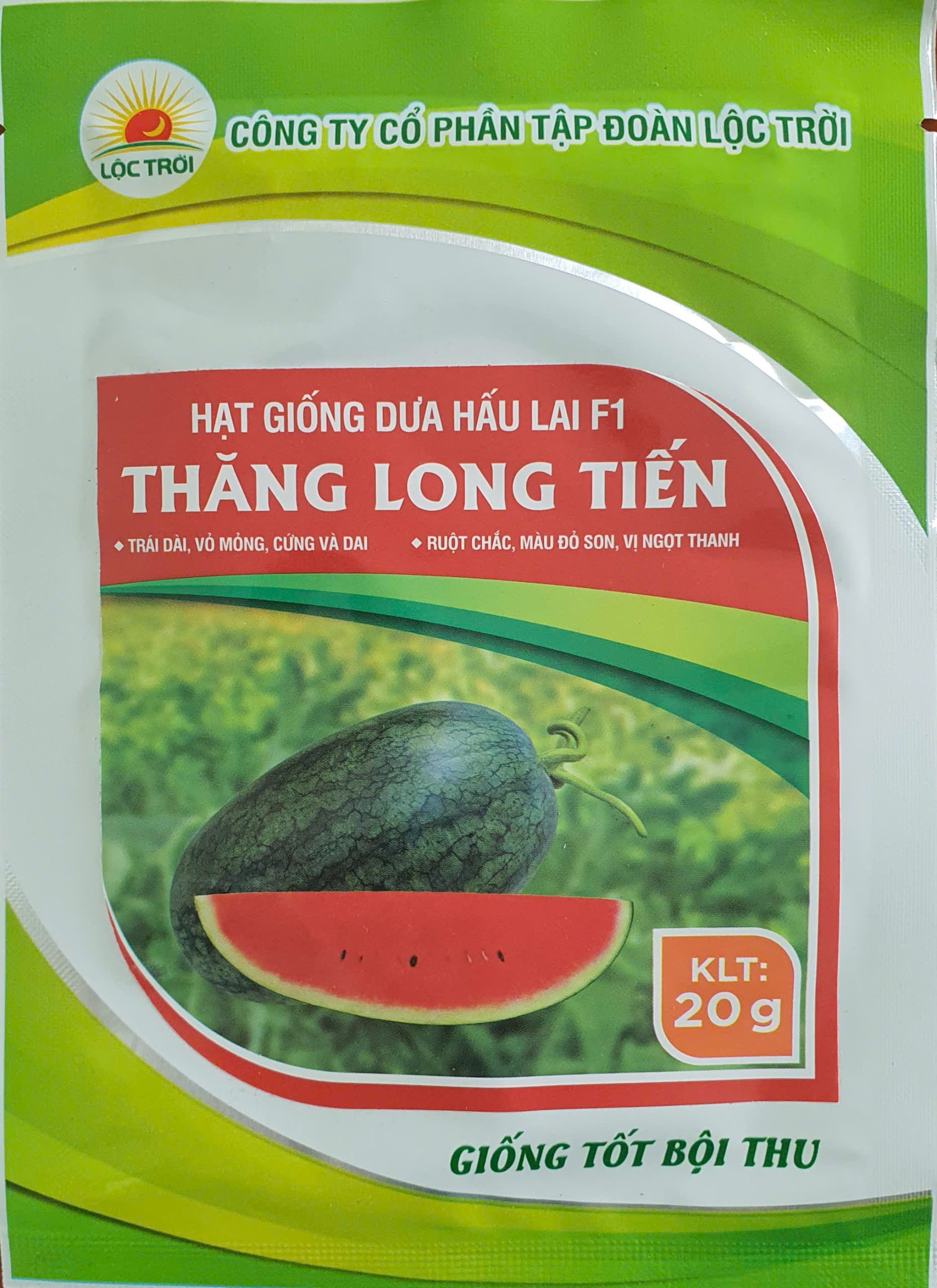 Gói 20gr Hạt giống Dưa Hấu lai F1 Phù Sa Ngọt LỘC TRỜI