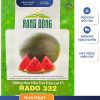 GÓI 10 HẠT – HẠT GIỐNG DƯA HẤU TRÁI TRÒN RADO 332 RẠNG ĐÔNG