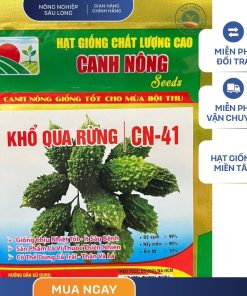 GÓI 2 GRAM - HẠT GIỐNG KHỔ QUA RỪNG CN41 CANH NÔNG