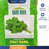 GÓI 2 GRAM – HẠT GIỐNG QUẾ TÂY ITALY BASIL RẠNG ĐÔNG