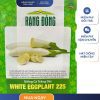 GÓI 0.2 GRAM – HẠT GIỐNG CÀ TRẮNG DÀI WHITE EGGPLANT 225 RẠNG ĐÔNG