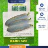 GÓI 1 GRAM – HẠT GIỐNG BÍ SÁP LAI F1 RADO 529 RẠNG ĐÔNG
