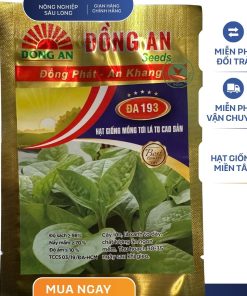 HẠT GIỐNG MỒNG TƠI CAO SẢN ĐA 193 HIỆU ĐỒNG AN - GÓI 20 GRAM - LÁ TO