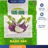 GÓI 2 GRAM – HẠT GIỐNG SU HÀO TÍM RADO 684 RẠNG ĐÔNG