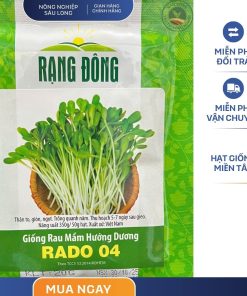 GÓI 20 GRAM - HẠT GIỐNG RAU MẦM HƯỚNG DƯƠNG RADO 04 RẠNG ĐÔNG