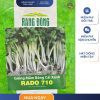 GÓI 10 GRAM - HẠT GIỐNG MẦM BÔNG CẢI XANH RADO 710 RẠNG ĐÔNG
