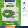 GÓI 20 GRAM - HẠT GIỐNG ĐẬU ĐŨA CAO SẢN HẠT ĐEN RADO 667 RẠNG ĐÔNG
