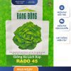 GÓI 5 GRAM – HẠT GIỐNG XÀ LÁCH BÚP RADO 45 RẠNG ĐÔNG
