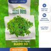 GÓI 10 HẠT - HẠT GIỐNG CHÙM NGÂY RADO 03 RẠNG ĐÔNG
