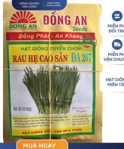 HẠT GIỐNG RAU HẸ CAO SẢN ĐA 207 ĐỒNG AN - GÓI 1 GRAM