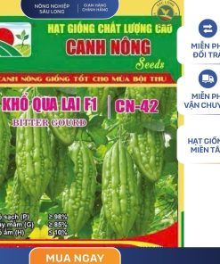 GÓI 10 HẠT - HẠT GIỐNG KHỔ QUA LAI F1 CN42 CANH NÔNG