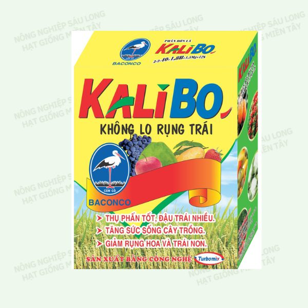 1KG- Phân bón hòa tan - KALIBO BACONCO -Giữ hoa, dưỡng trái, nâng cao năng suất vượt trội