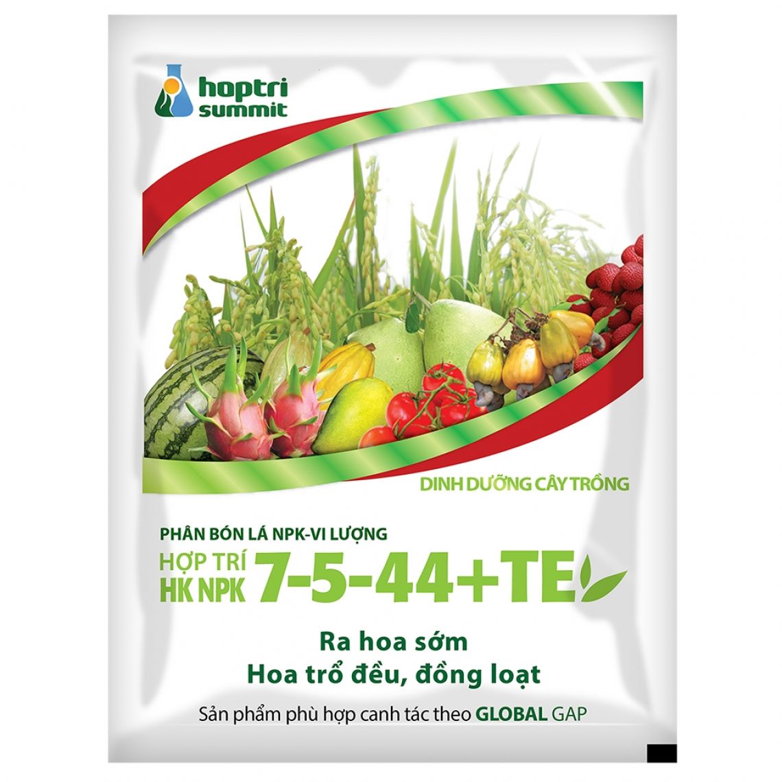 Hợp Trí HK NPK 7-5-44+TE 40 gram