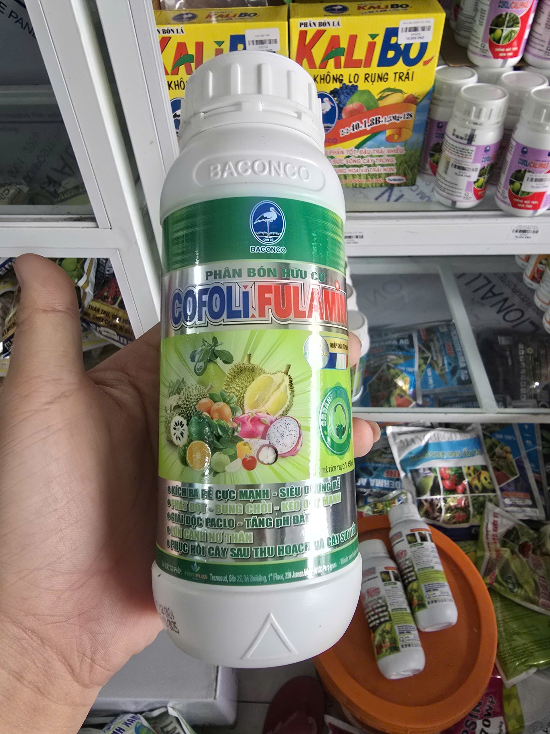 Phân bón lá COFOLI FULAMIN 450ML – BỔ SUNG HỮU CƠ, PHỤC HỒI VÀ NUÔI DƯỠNG CÂY TRỒNG HIỆU QUẢ - Ảnh 4