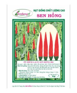 Gói 5gr Hạt giống Ớt hiểm lai F1 Sen hồng 084
