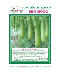 Gói 50H Hạt giống Bầu sao SH19 Sen Hồng