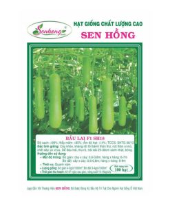 Gói 50H Hạt giống Bầu xanh da trơn SH18 Sen Hồng