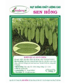 Gói 20gr Hạt giống Khổ qua SH54 Sen Hồng