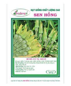 Gói 20H Hạt giống Bí đỏ đỏ ăn nụ SH125 Sen Hồng