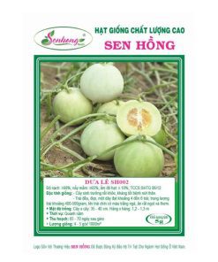 Gói 5gr Hạt giống Dưa lê SH002 Sen Hồng