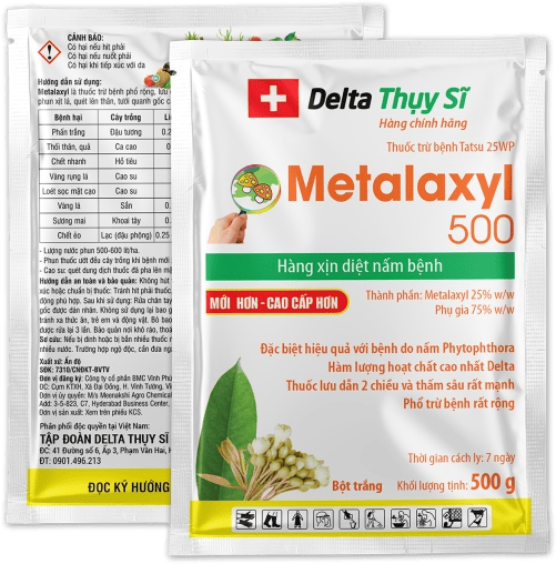 Metalaxyl 500 gói 500 gram