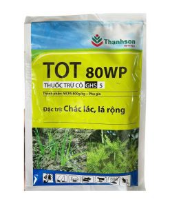 Tot 80WP 25g – Thuốc Trừ Cỏ MCPA 800g/kg – Đặc Trị Cỏ Lá Rộng Trên Lúa