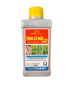 Trùm Cỏ Mầu Gold 500EC 450ml – Thuốc Trừ Cỏ Acetochlor 500g/L – Diệt Mầm, Trừ Cỏ Lá Rộng Lá Hẹp