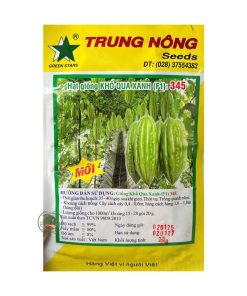 Gói 20GR Hạt Giống Khổ Qua Xanh 345 – Dễ Gieo Trồng, Phù Hợp Trồng Rau Màu