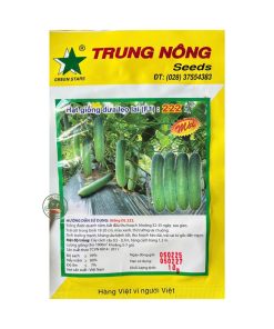 Gói 10GR Hạt Giống Dưa Leo Lai F1 222 – Hạt Giống Dưa Leo F1, Phù Hợp Gieo Trồng