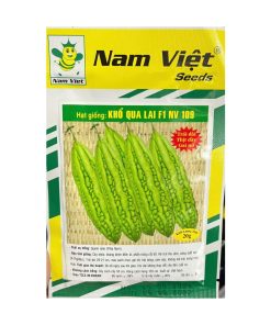 Hạt Giống Khổ Qua Lai F1 NV 109 Nam Việt – Trái Dài, Thịt Dày, Gai Nở – Gói 20g