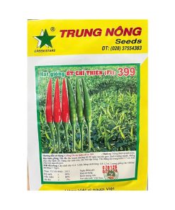 Gói 1G Hạt Giống Ớt Chỉ Thiên 399 – Hạt Giống Ớt Cay, Trái Đẹp, Dễ Trồng